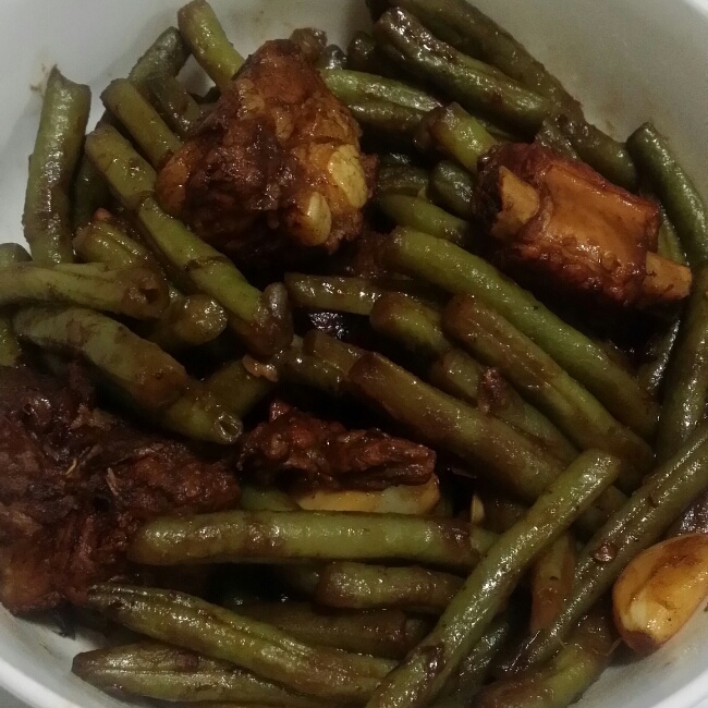 排骨炖豆角