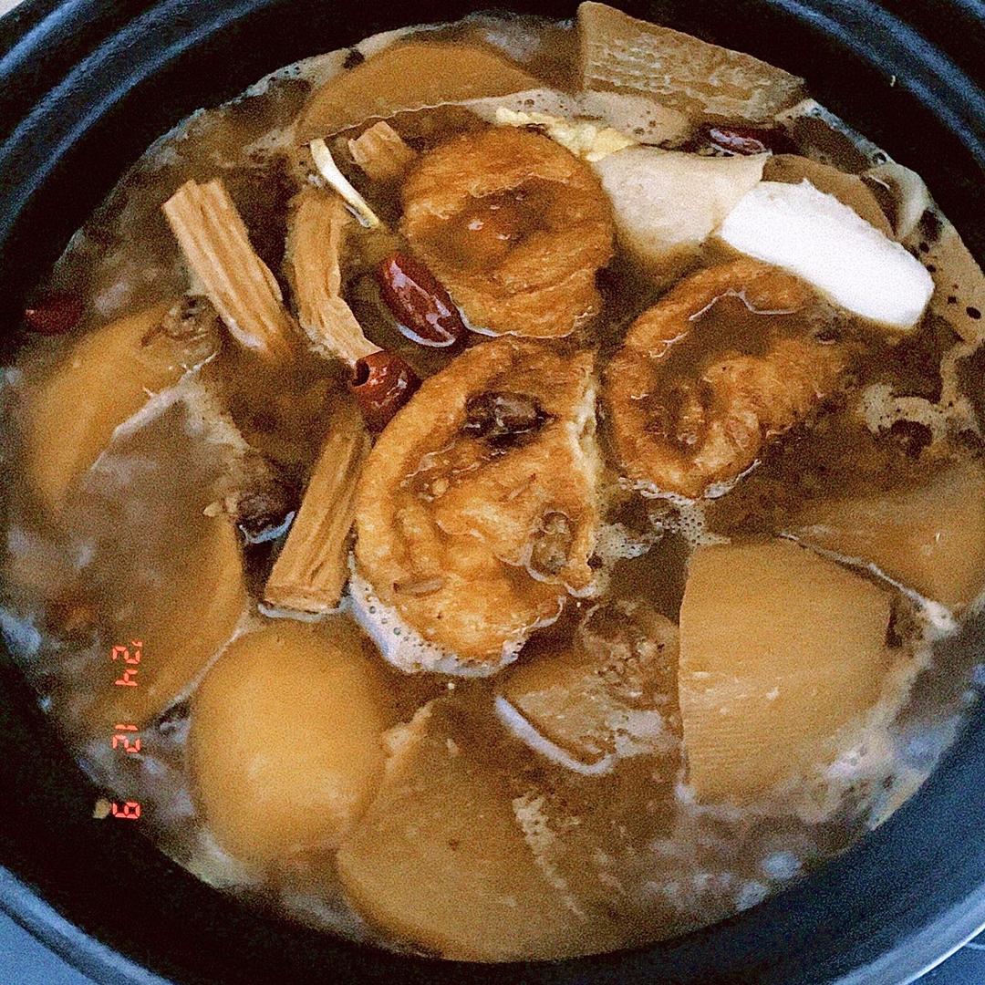 广式萝卜牛杂煲