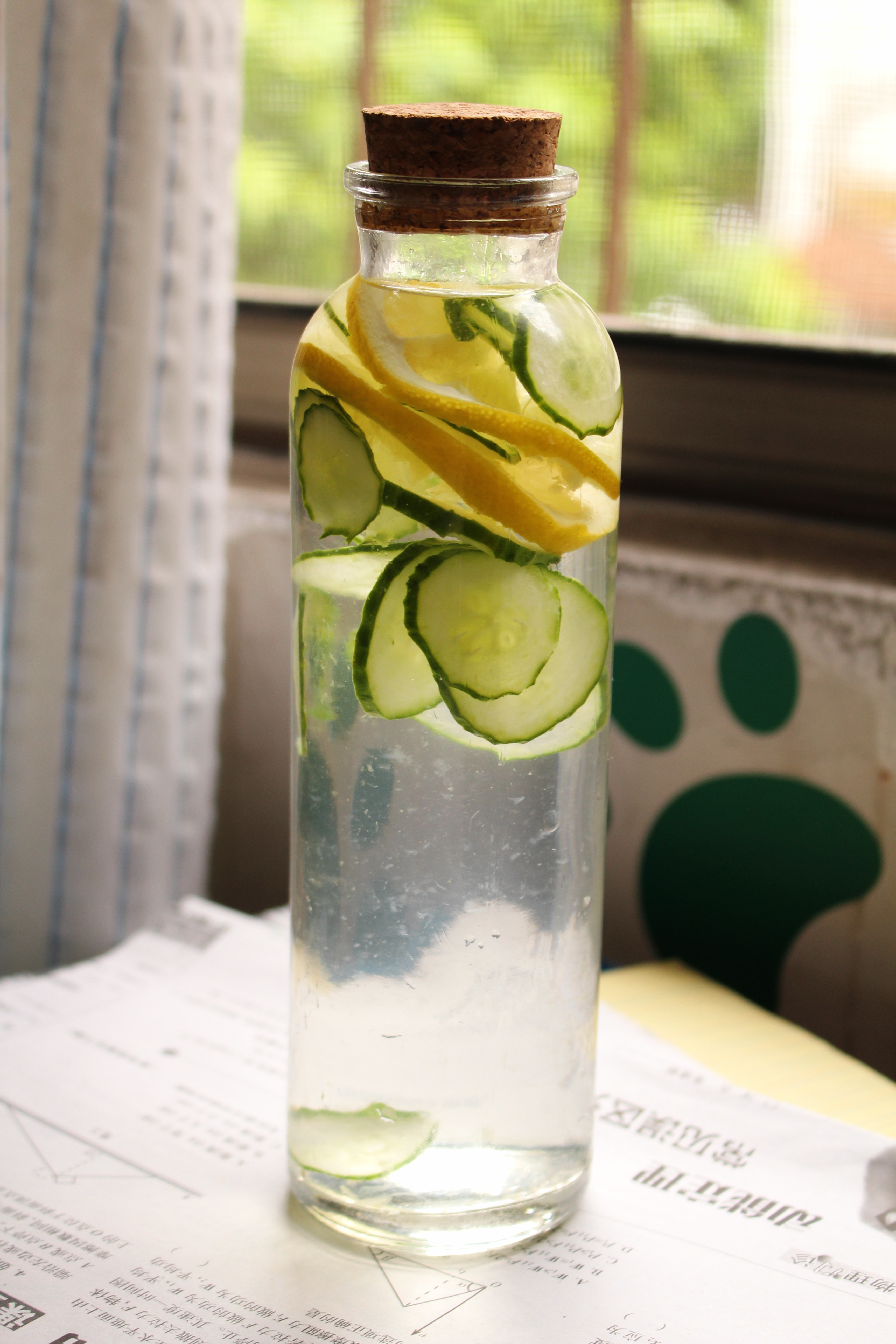 陈小瓜做的黄瓜柠檬水