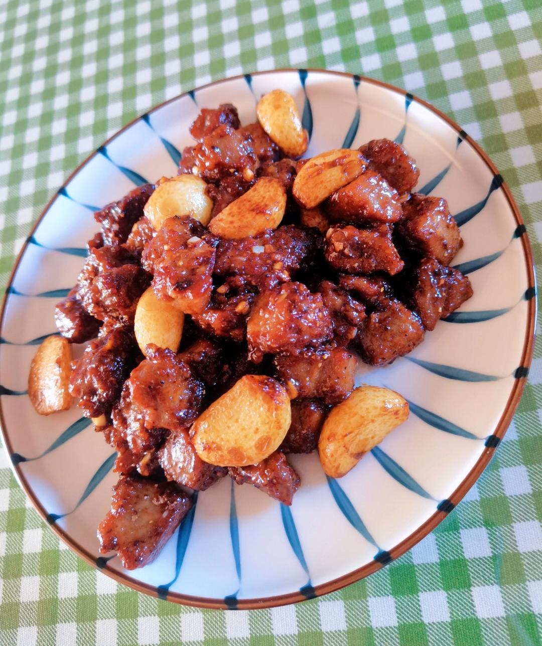 黑蒜子牛肉粒-津门秘方-家庭制作详细版