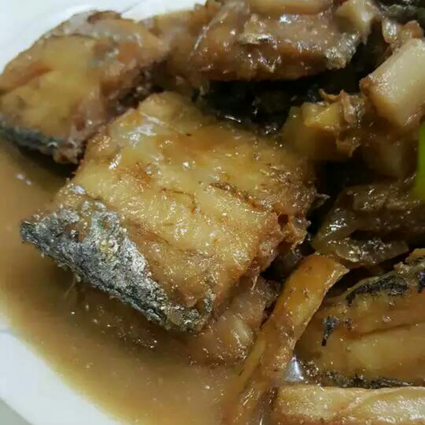 红烧带鱼（少油版）