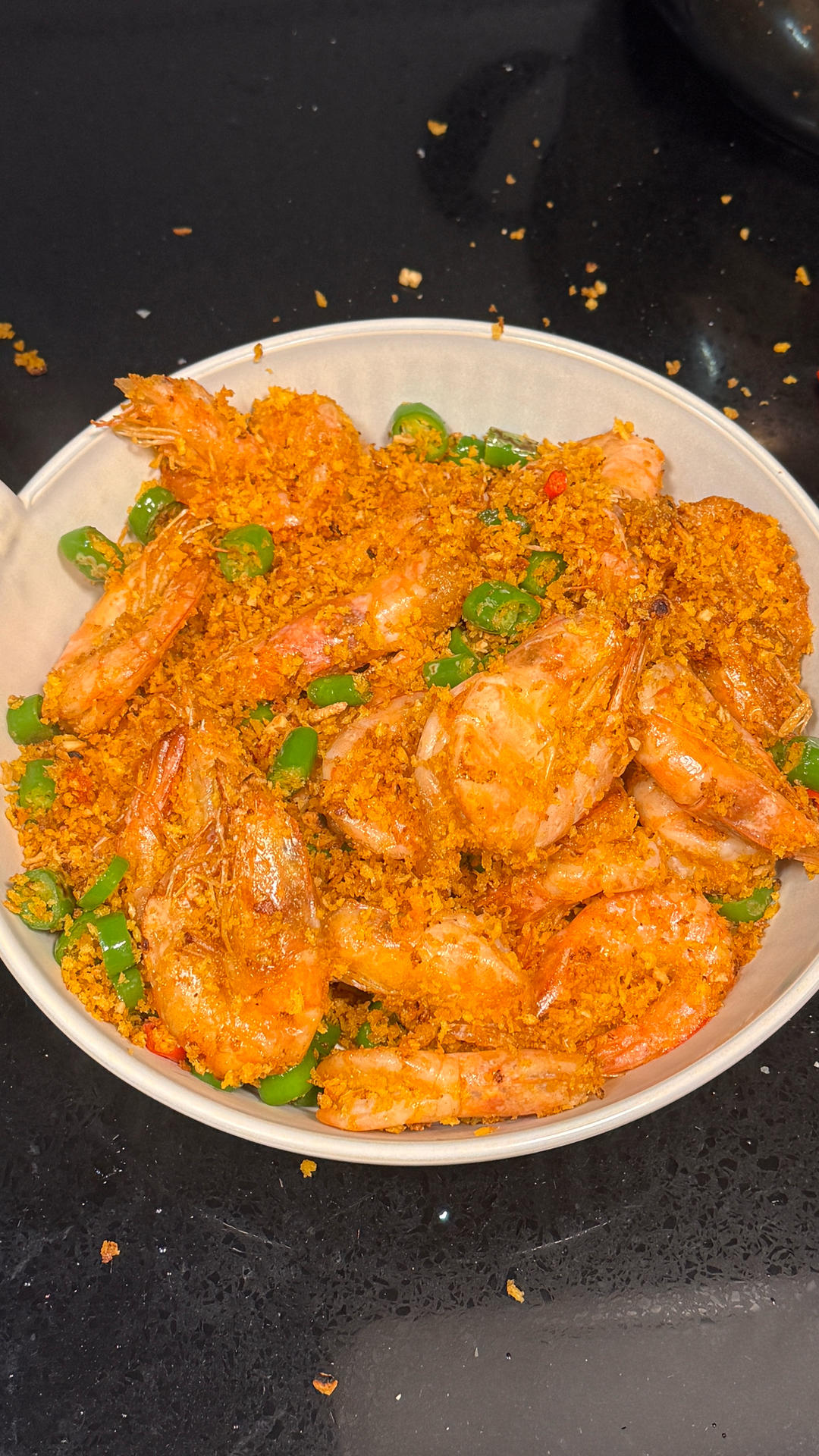 比餐厅做的还好吃——避风塘炒虾