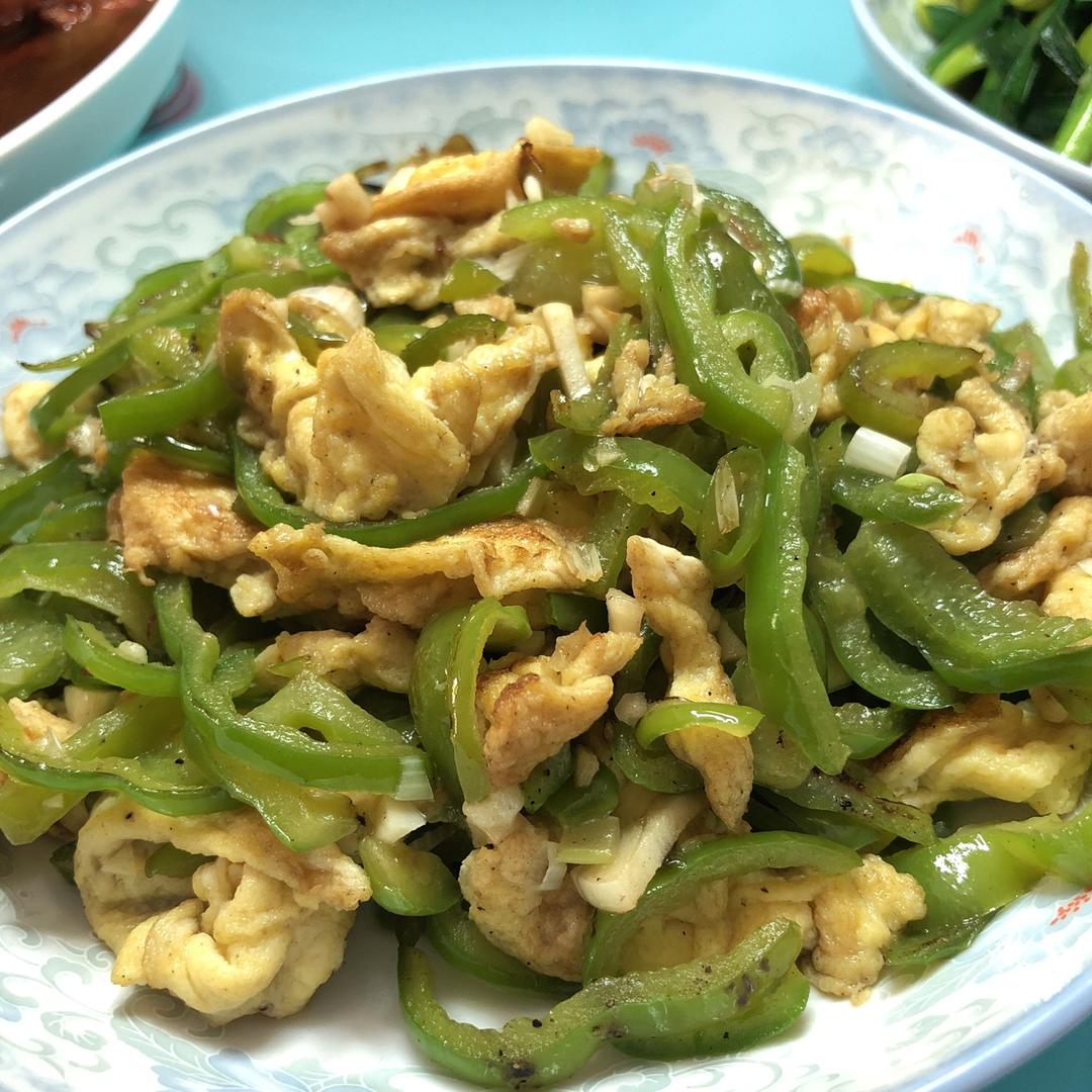 青椒炒蛋