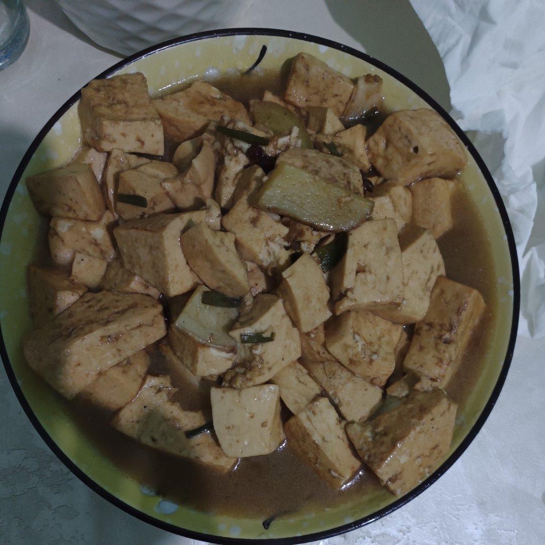 炖豆腐(东北农村做法，喷香啊)