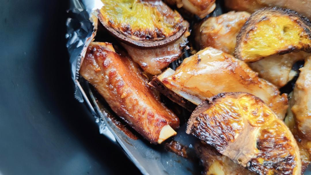 无需油炸❗️好吃到舔手指❗️橙香烤排骨