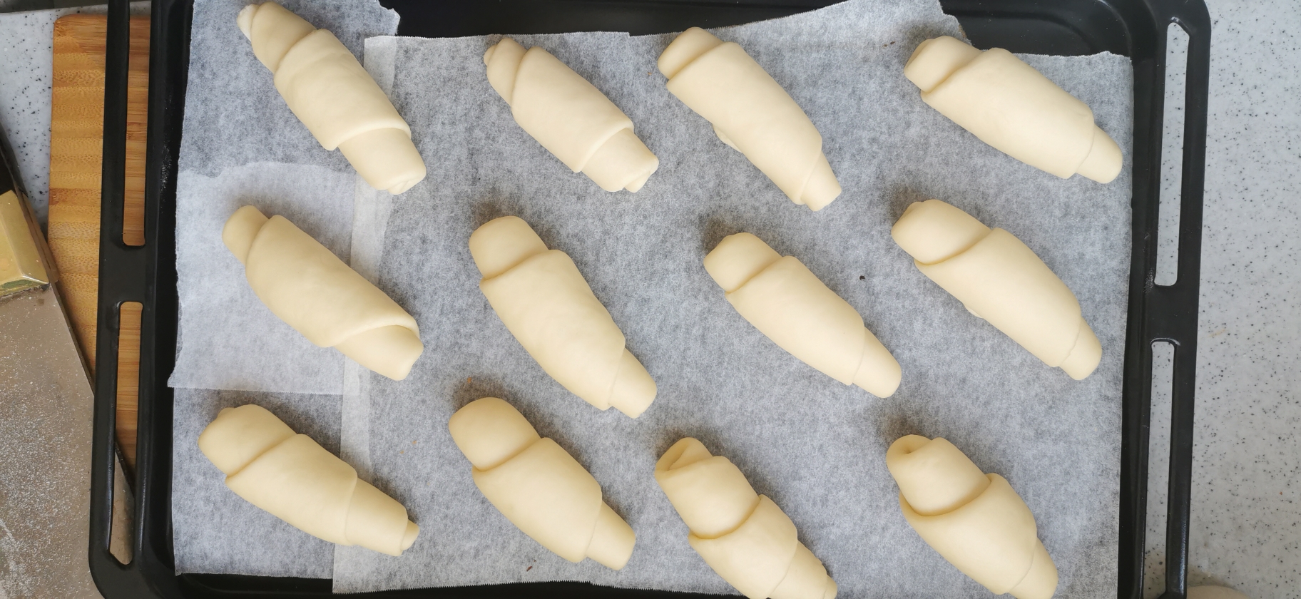 纯手工易上手的黄油卷面包的做法 步骤9