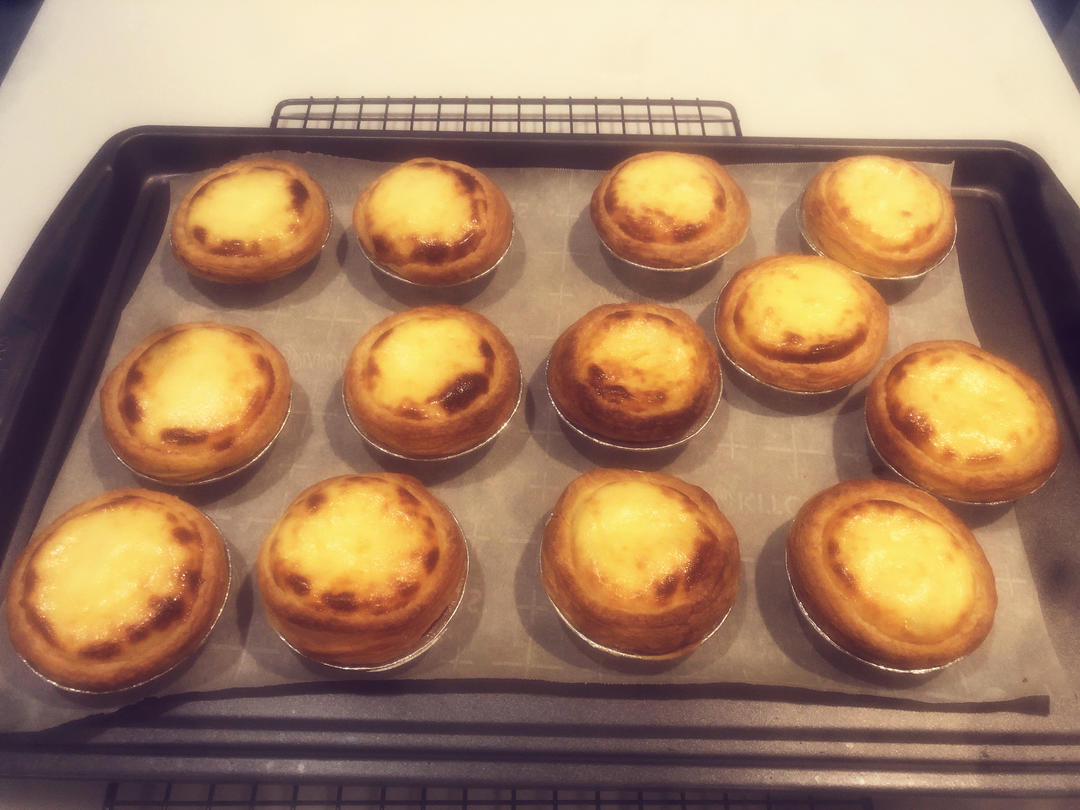 超嫩滑的葡式蛋挞(全蛋版)新手友好『秒杀KFC』