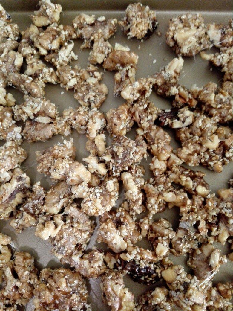 【琥珀核桃仁】冰糖无油不粘手