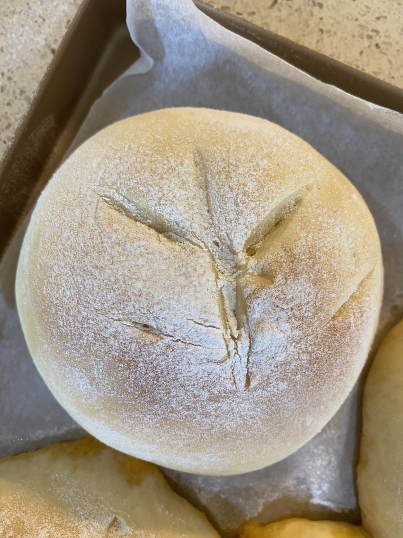 芋泥咸蛋黄软欧【北鼎烤箱食谱】