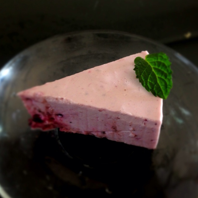 蓝莓慕斯{免烤版}