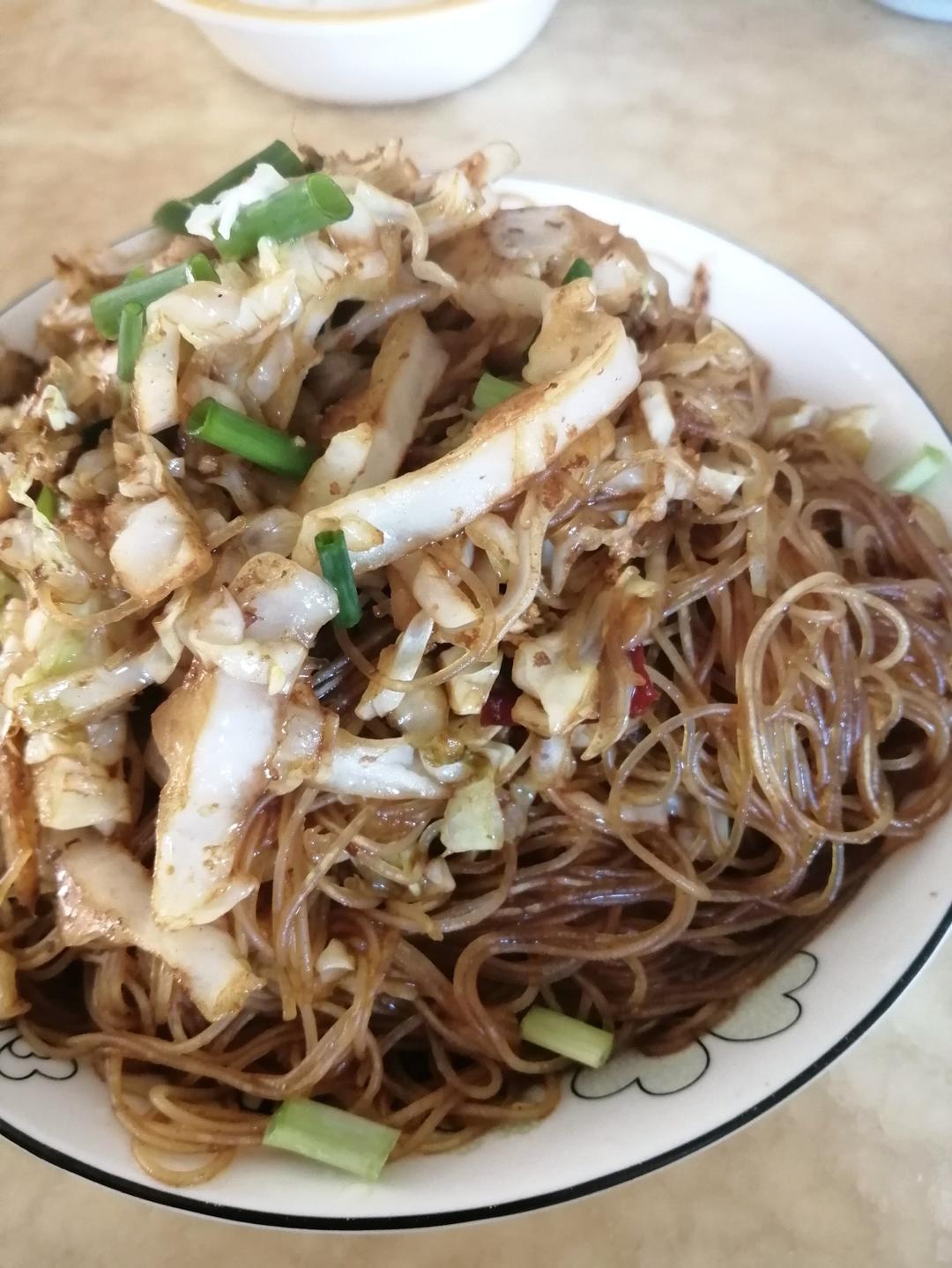 包菜粉丝（粉丝炒包菜）