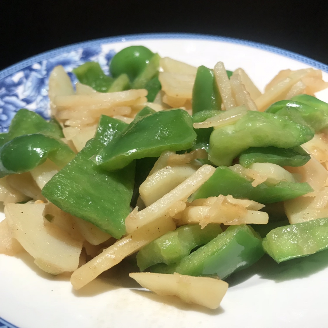 青椒土豆片（勾氏私房菜）