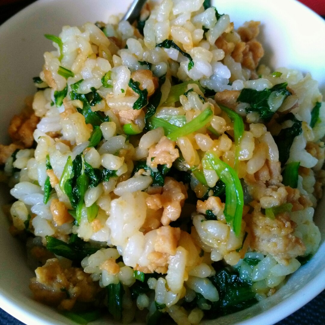 肉沫鸡蛋炒饭
