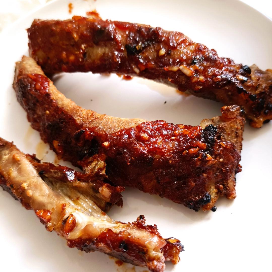 烤箱版美式BBQ的爆赞烤肋排