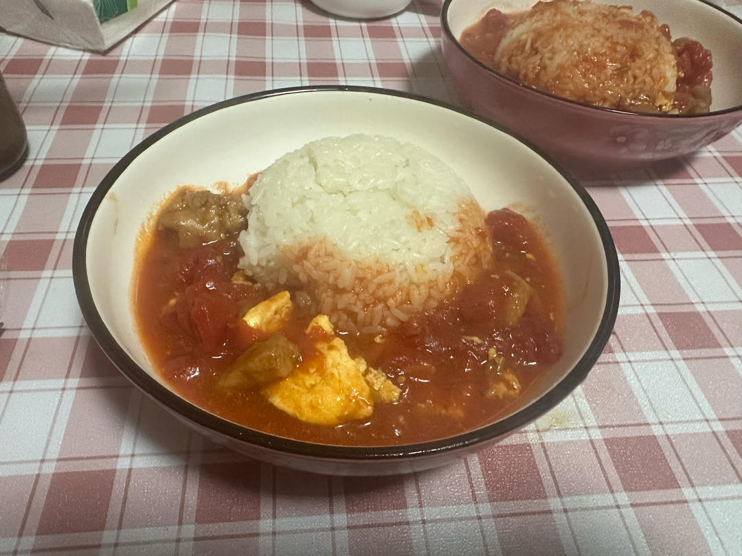 酸甜浓郁～超开胃🔥番茄滑蛋牛肉饭