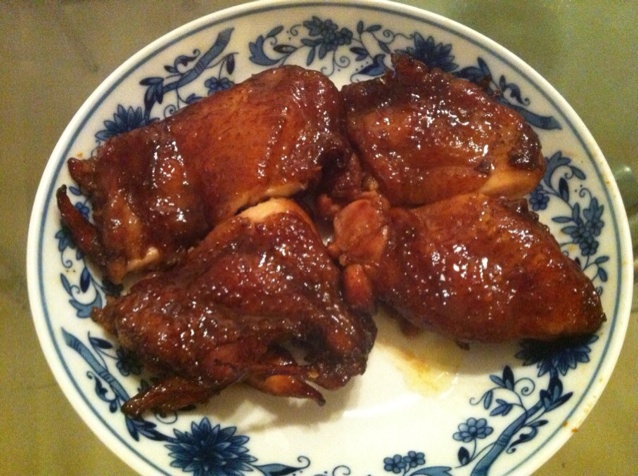 酱汁烤鸡腿