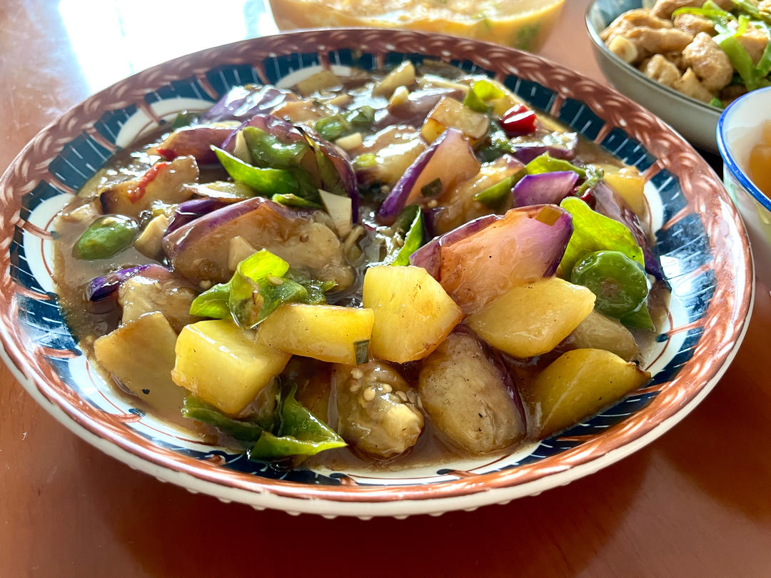 不油炸的少油地三鲜，好吃不油腻！家常版