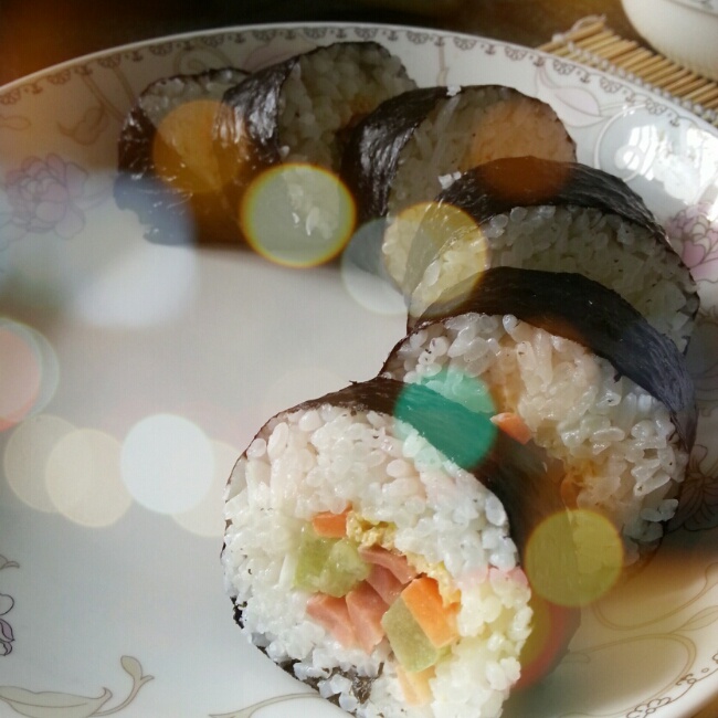简单寿司/鸡蛋寿司/反转寿司/花样寿司/紫菜包饭
