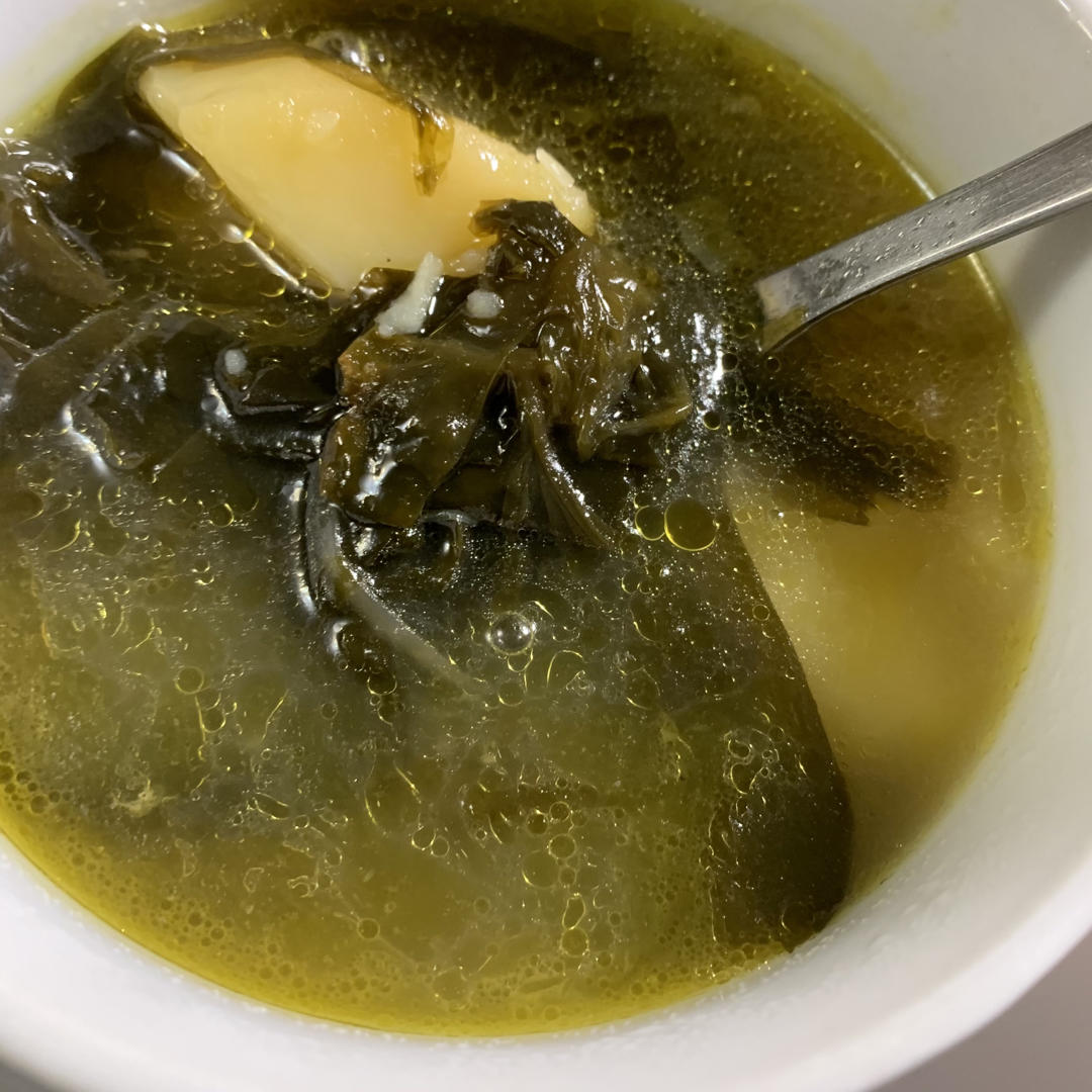土豆海带滋补汤