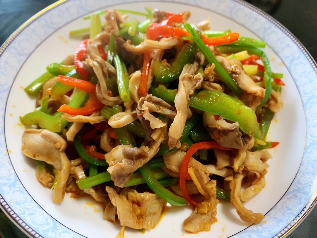 辣椒炒肚丝