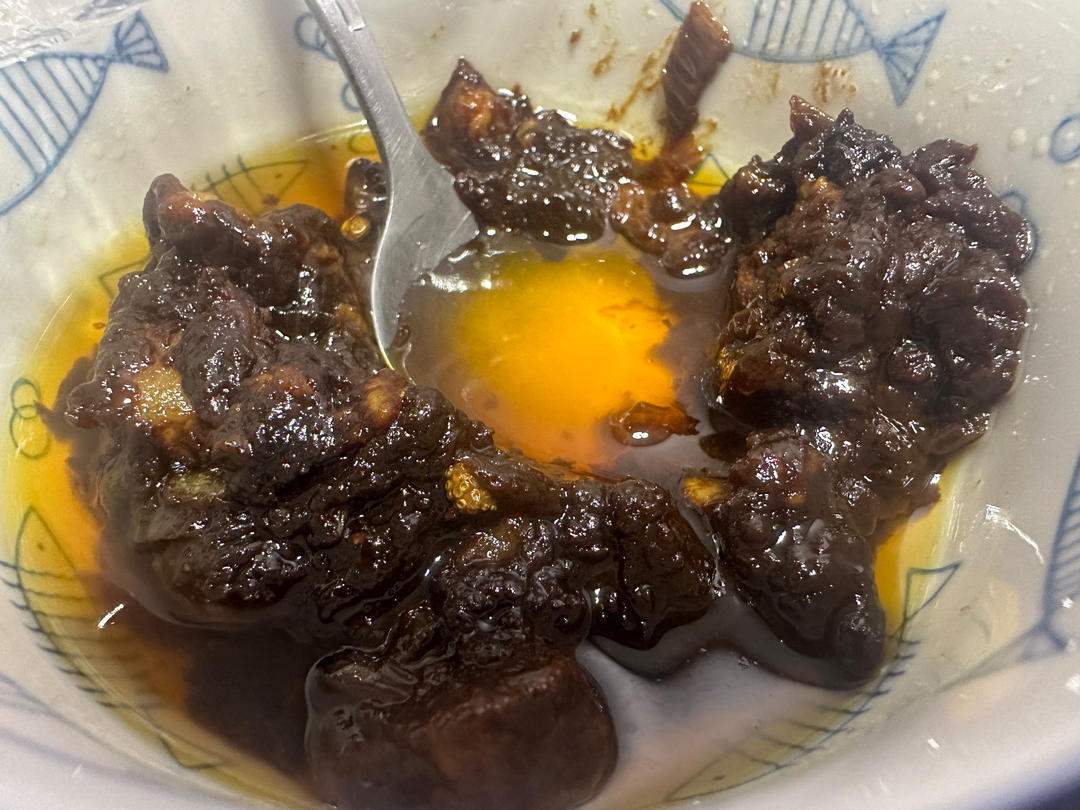 豆包.粘的炸酱的做法