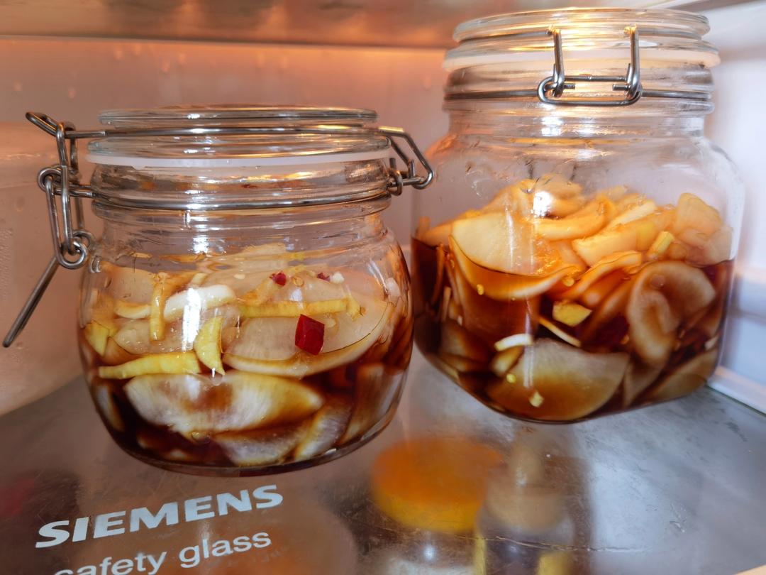 爽口开胃腌萝卜片