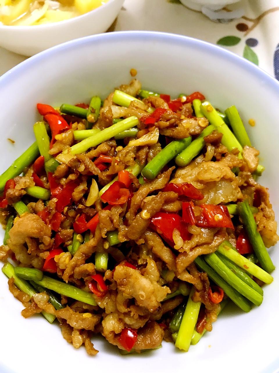 蒜薹炒肉
