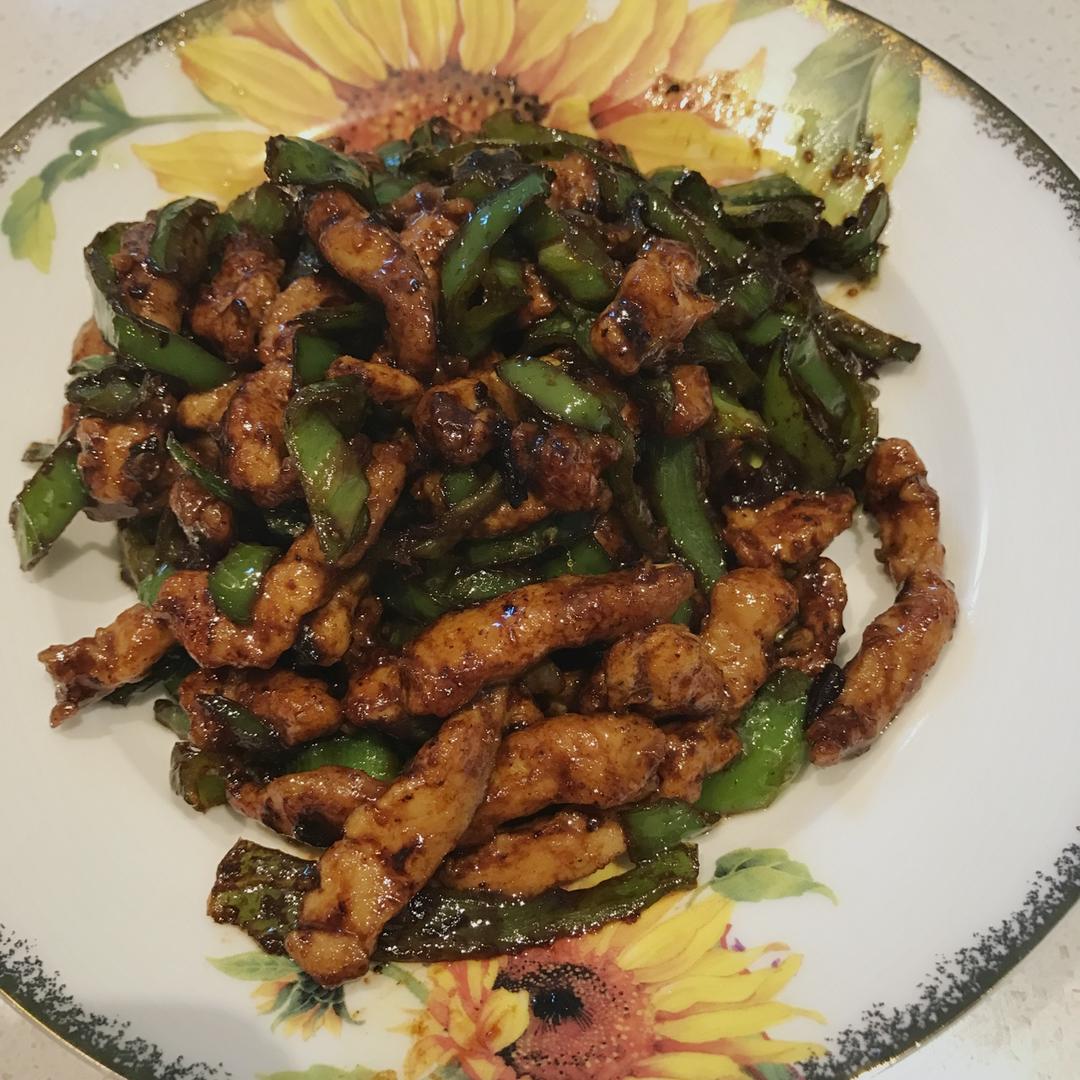 谜一般的青椒炒肉