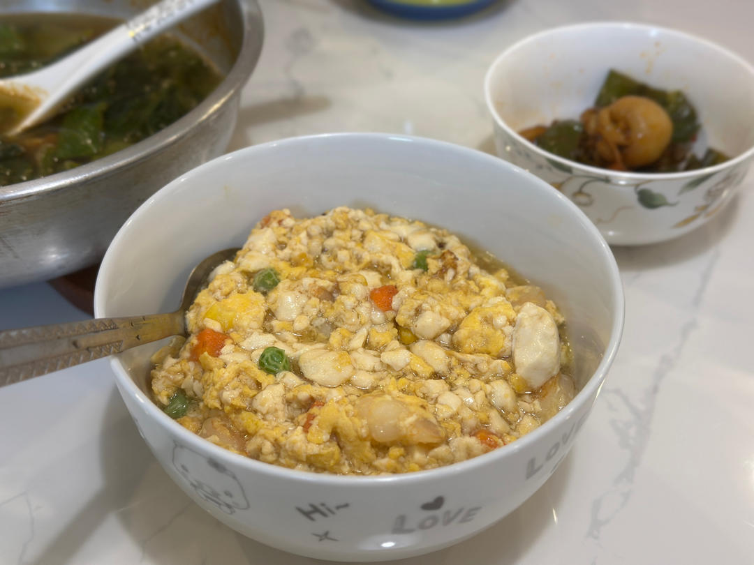 虾仁豆腐