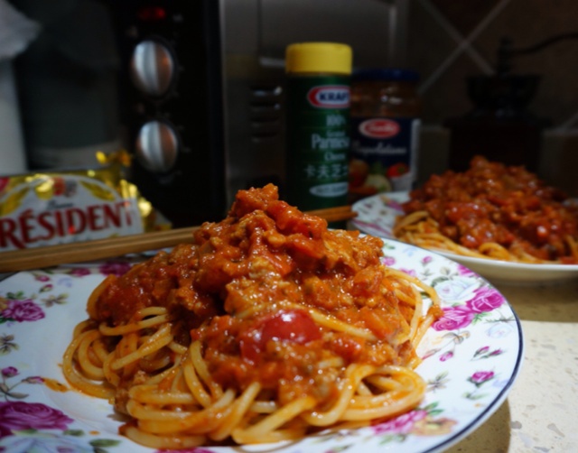 番茄肉酱意面