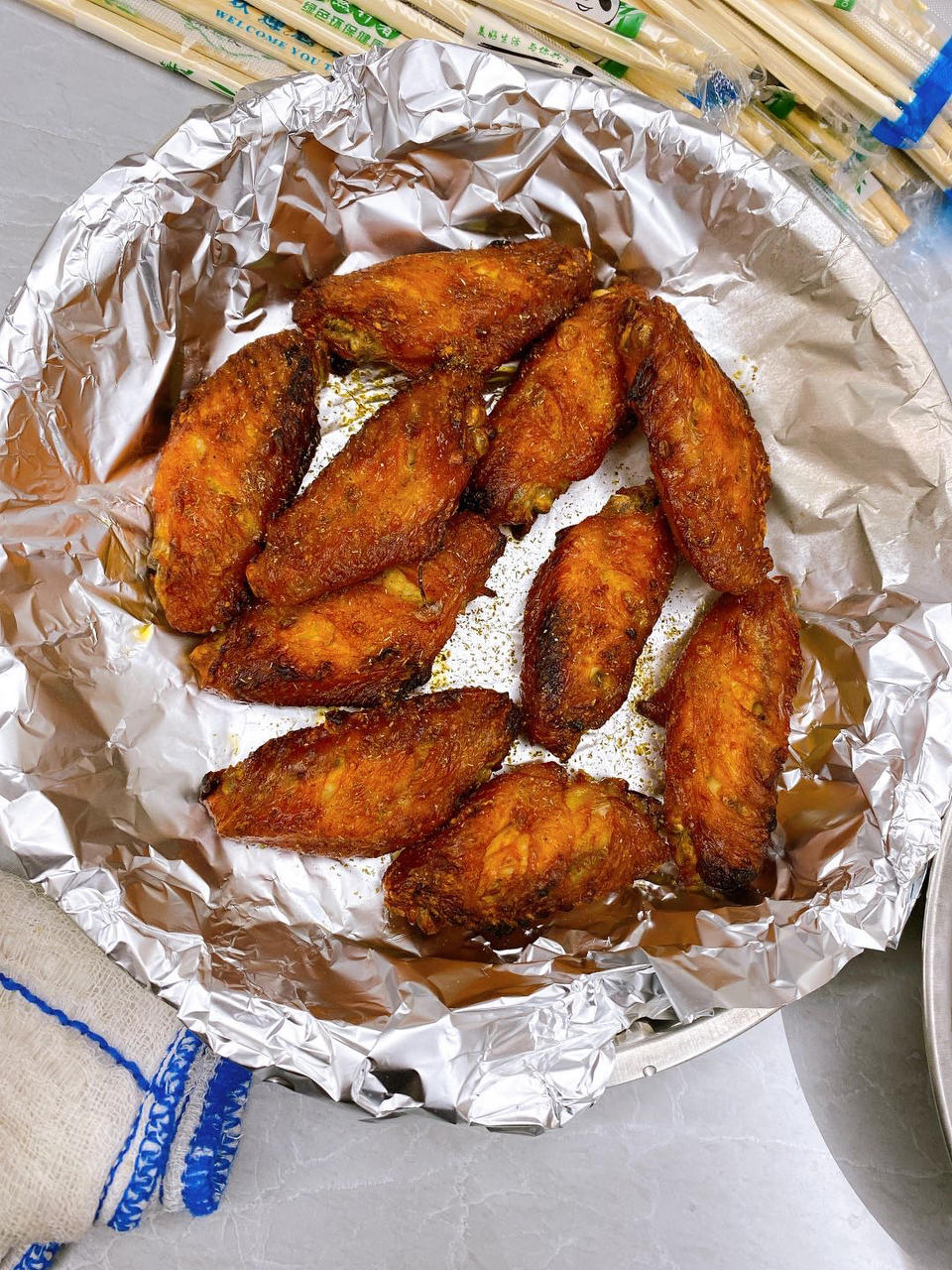 空气炸锅之奥尔良鸡翅