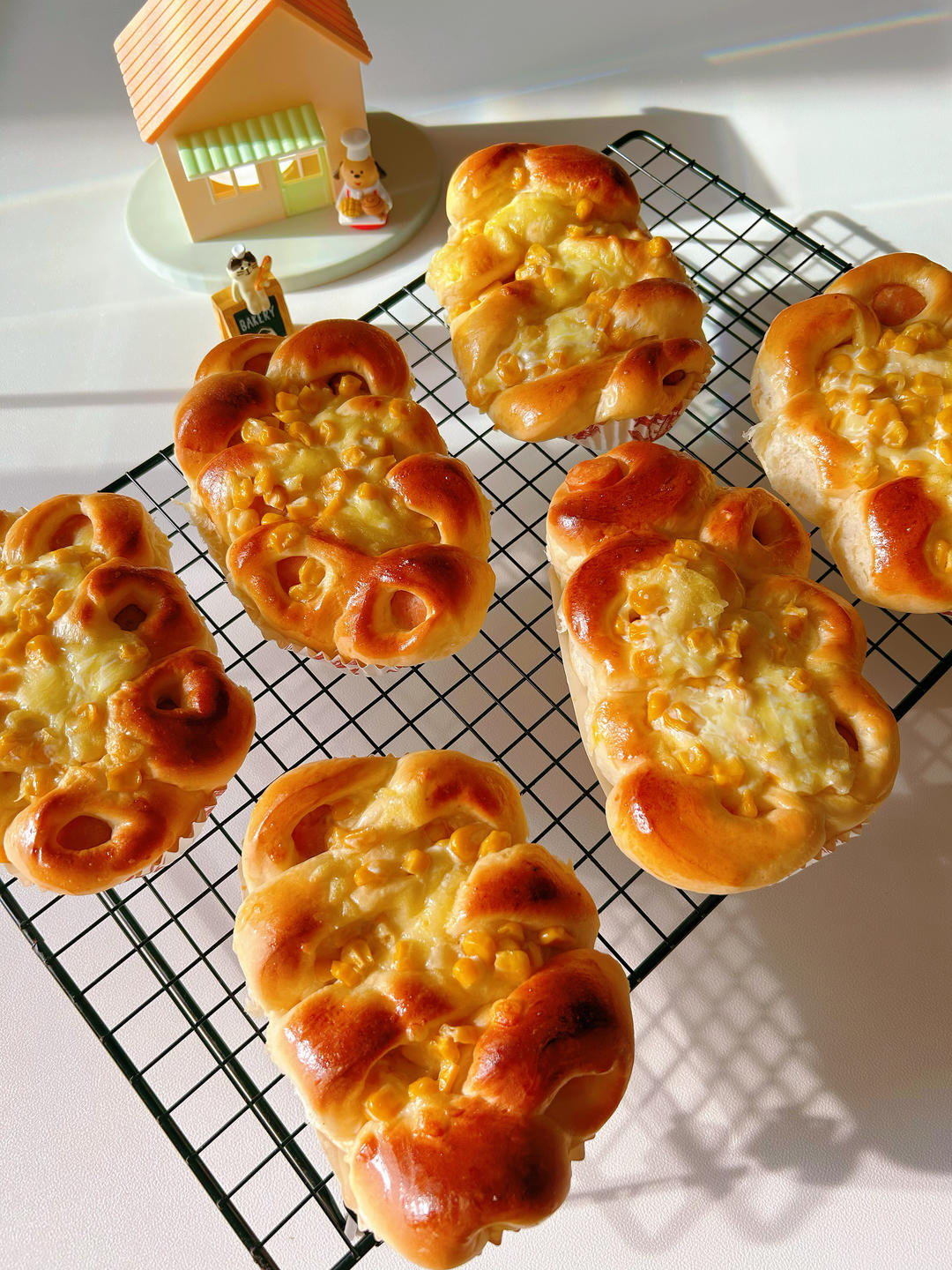 芝士玉米香肠包