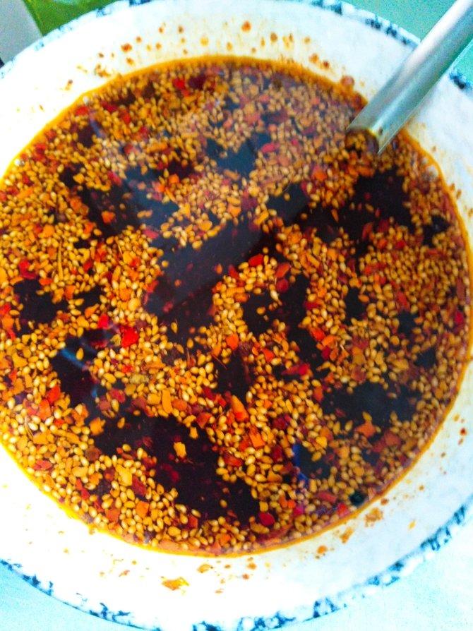 麻辣红油