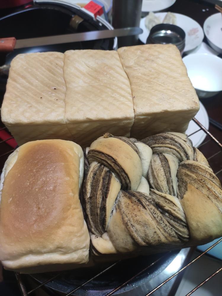 纯奶手撕吐司的做法 步骤1