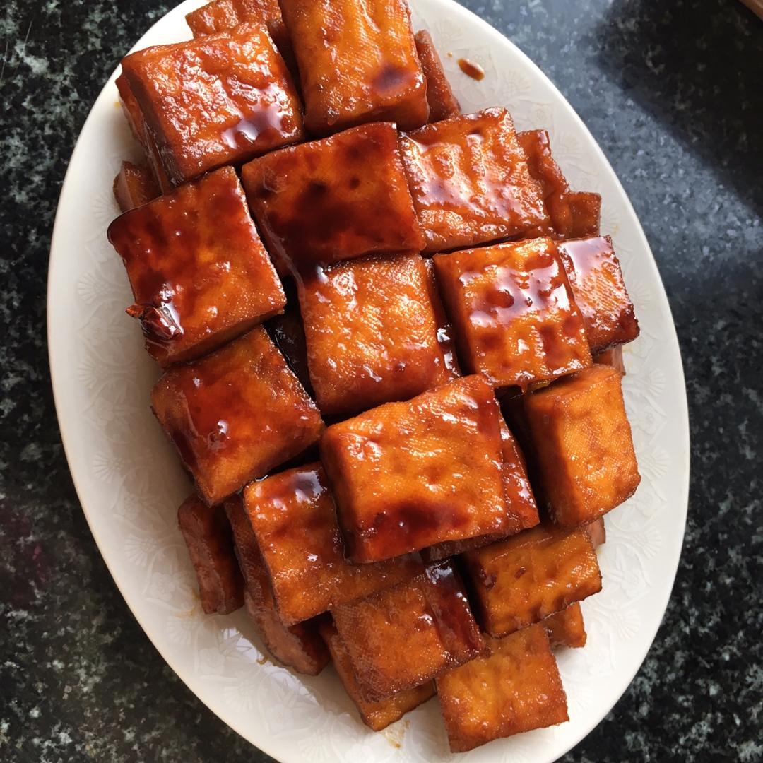 蜜汁豆干