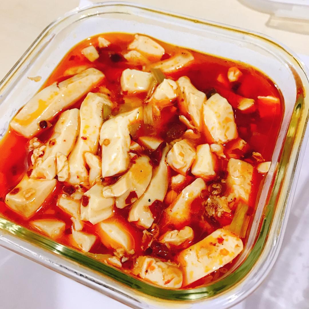 老干妈烧豆腐