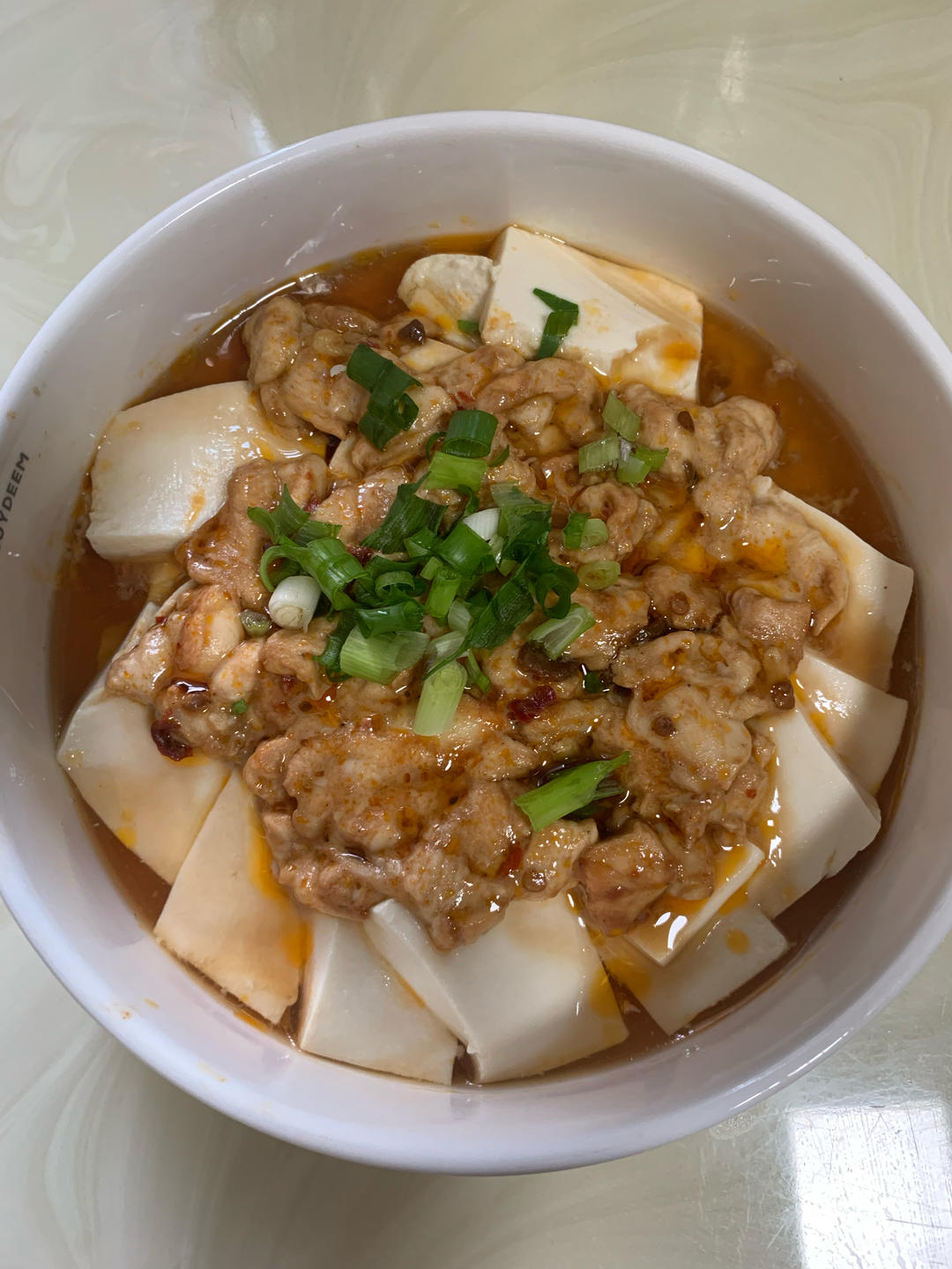 鸡胸蒸豆腐