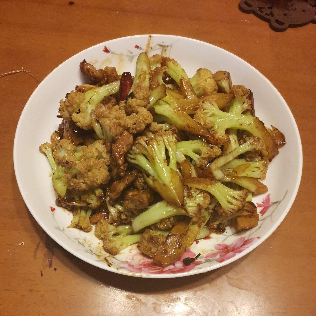 干锅有机花菜