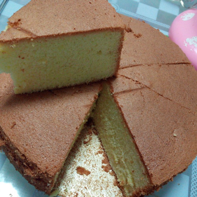 超好记八寸戚风蛋糕（后蛋法）