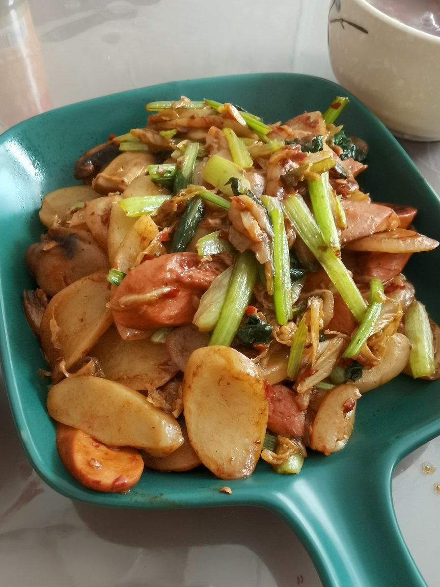 许夫人xi做的中式炒年糕