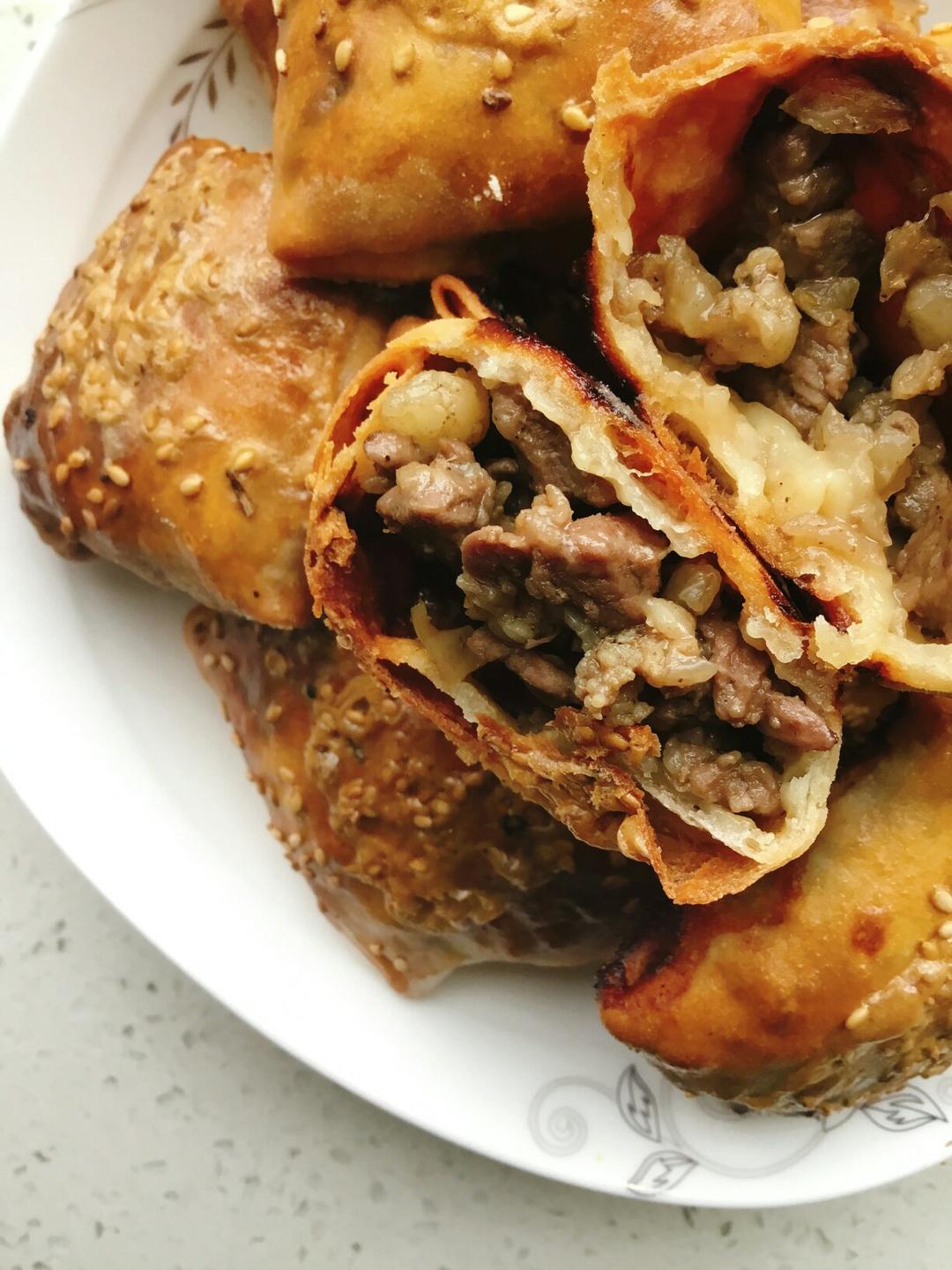 新疆烤包子（牛肉洋葱版）