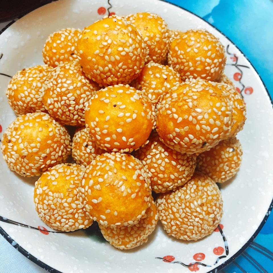 简单易学南瓜丸子