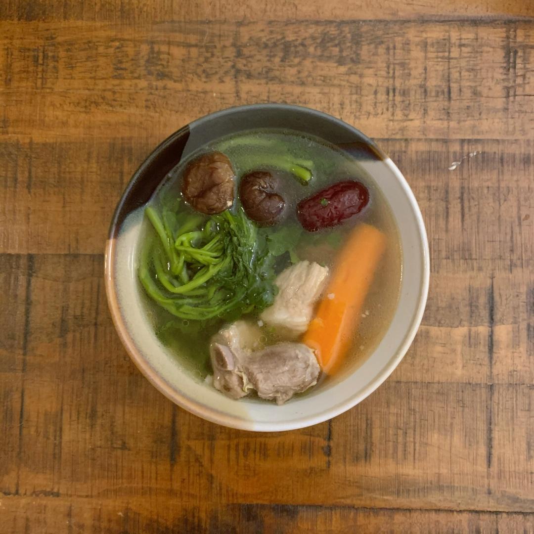 西洋菜排骨汤