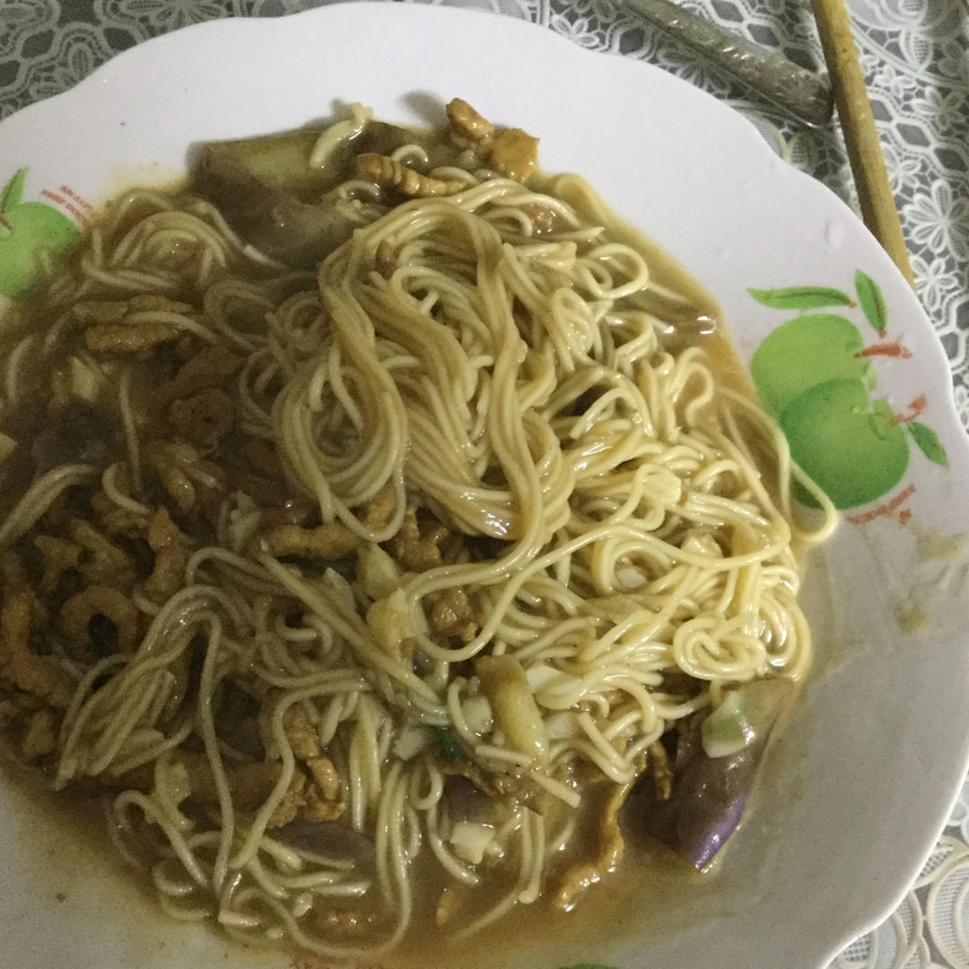 茄子焖面