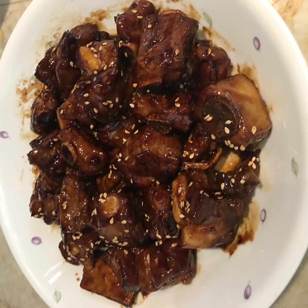懒人版糖醋排骨