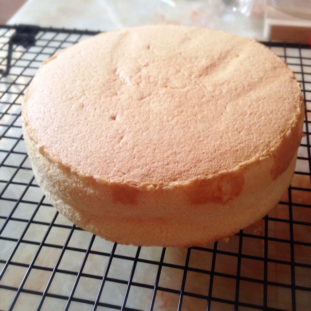 6寸戚风蛋糕（2蛋）