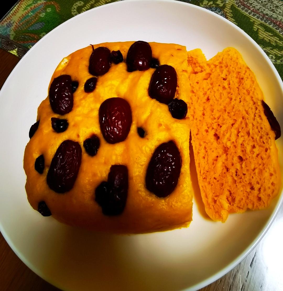 南瓜小米糕-超简易制作养生美食