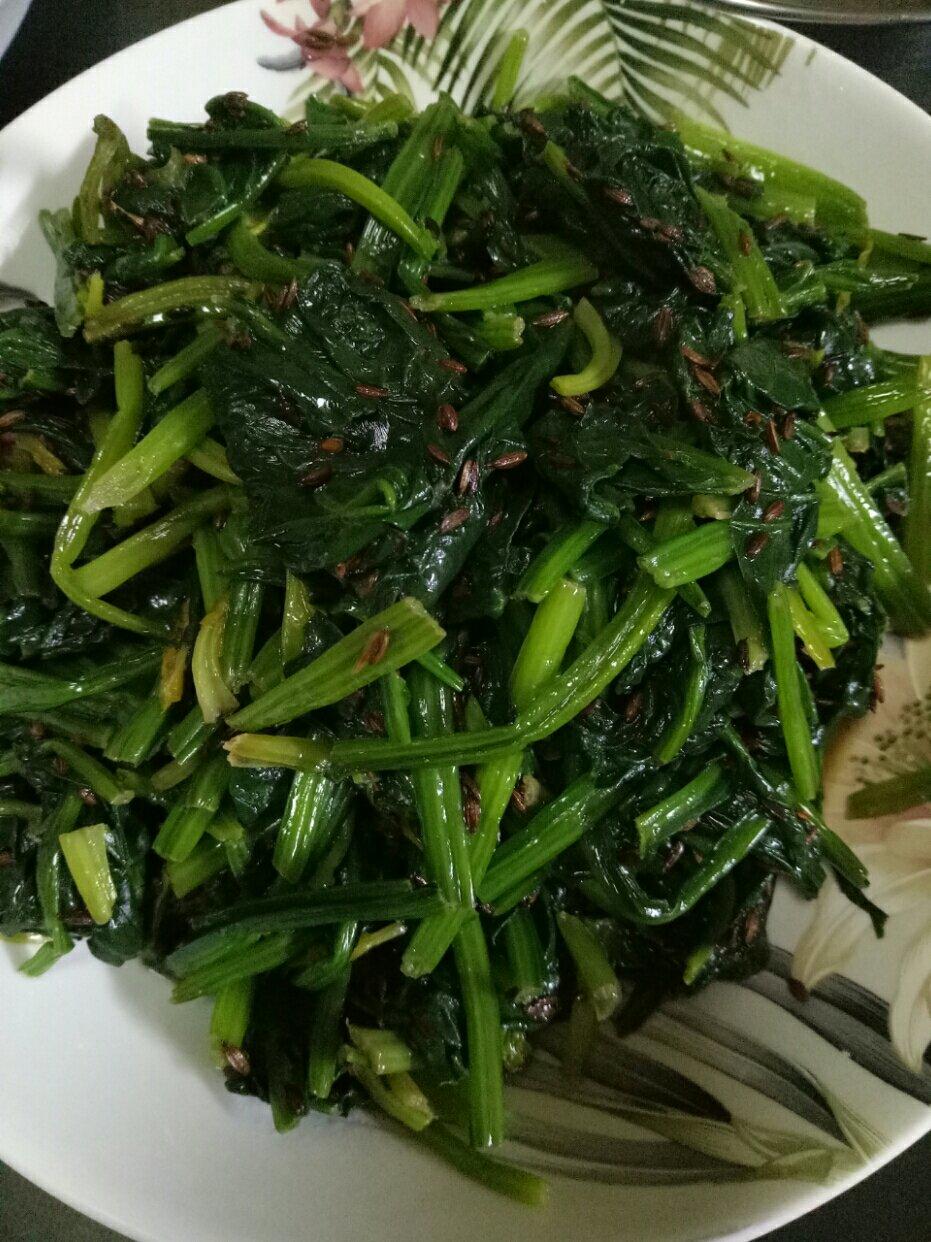 孜然菠菜
