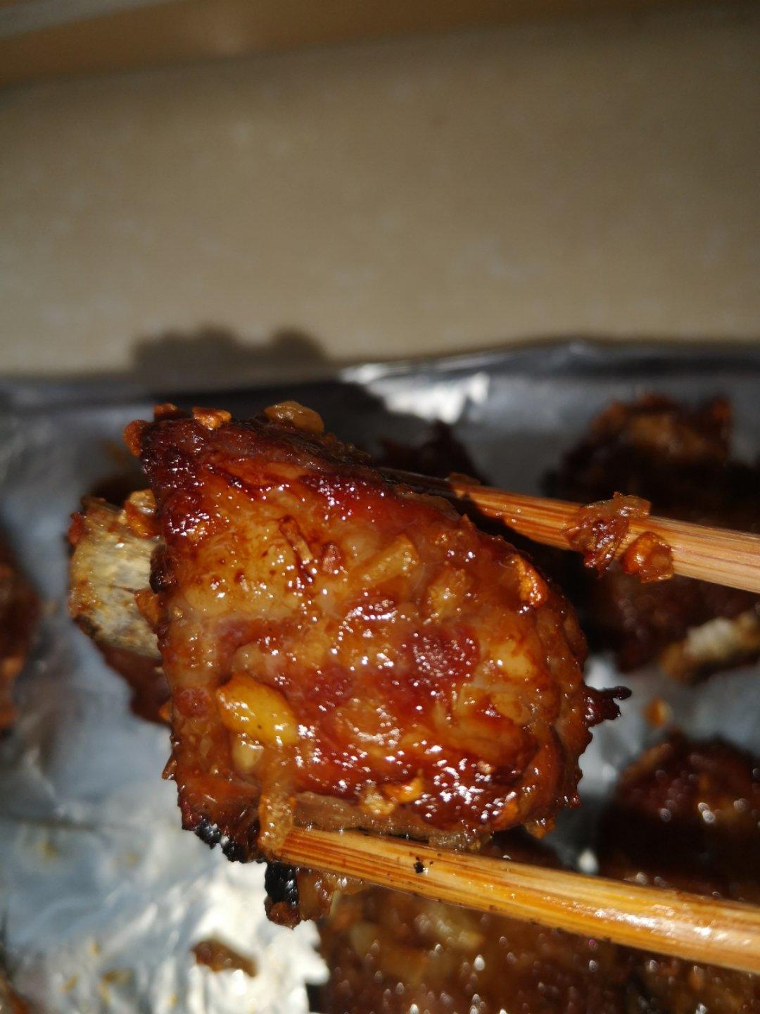 香到骨头里的蒜香排骨（烤箱）