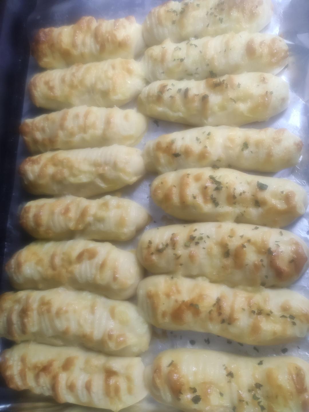 黄金芝士条面包｜真的真的很好吃❗️超简单❗️